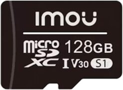 Imou Scheda MicroSD 128 Go Alta Resistenza - Archiviazione Ottimizzata Telecamere Sorveglianza | 95 MB/s