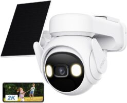 Imou 2K Cámara de Vigilancia Exterior Solar con Super Batería 15000mAh | 360° PTZ Visión Nocturna