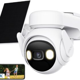 Imou 2K Cámara de Vigilancia Exterior Solar con Super Batería 15000mAh | 360° PTZ Visión Nocturna