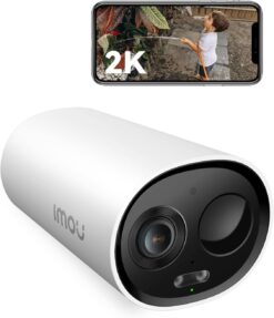Imou Cell 3C Telecamera di Sorveglianza Wireless 2K - La Mobilità Senza Compromessi | Batteria Lunga Durata