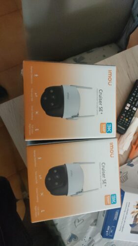 Imou Cruiser 3K(5MP) Set di 2 Telecamere di Sorveglianza da Esterno WiFi a 360° Impermeabili IP66 Visione Notturna a Colori 30M, Rilevamento Umano photo review