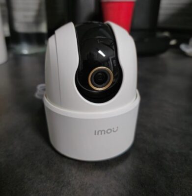 Imou Rex 3D 4K (8MP) Telecamera di Sorveglianza WiFi da Interno 360° - Rilevamento IA Umani/Animali, Tracciamento Intelligente BabyPhone Audio Bidirezionale Nera photo review