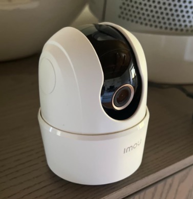 Imou Rex 3D 4K (8MP) Telecamera di Sorveglianza WiFi da Interno 360° - Rilevamento IA Umani/Animali, Tracciamento Intelligente BabyPhone Audio Bidirezionale Nera photo review